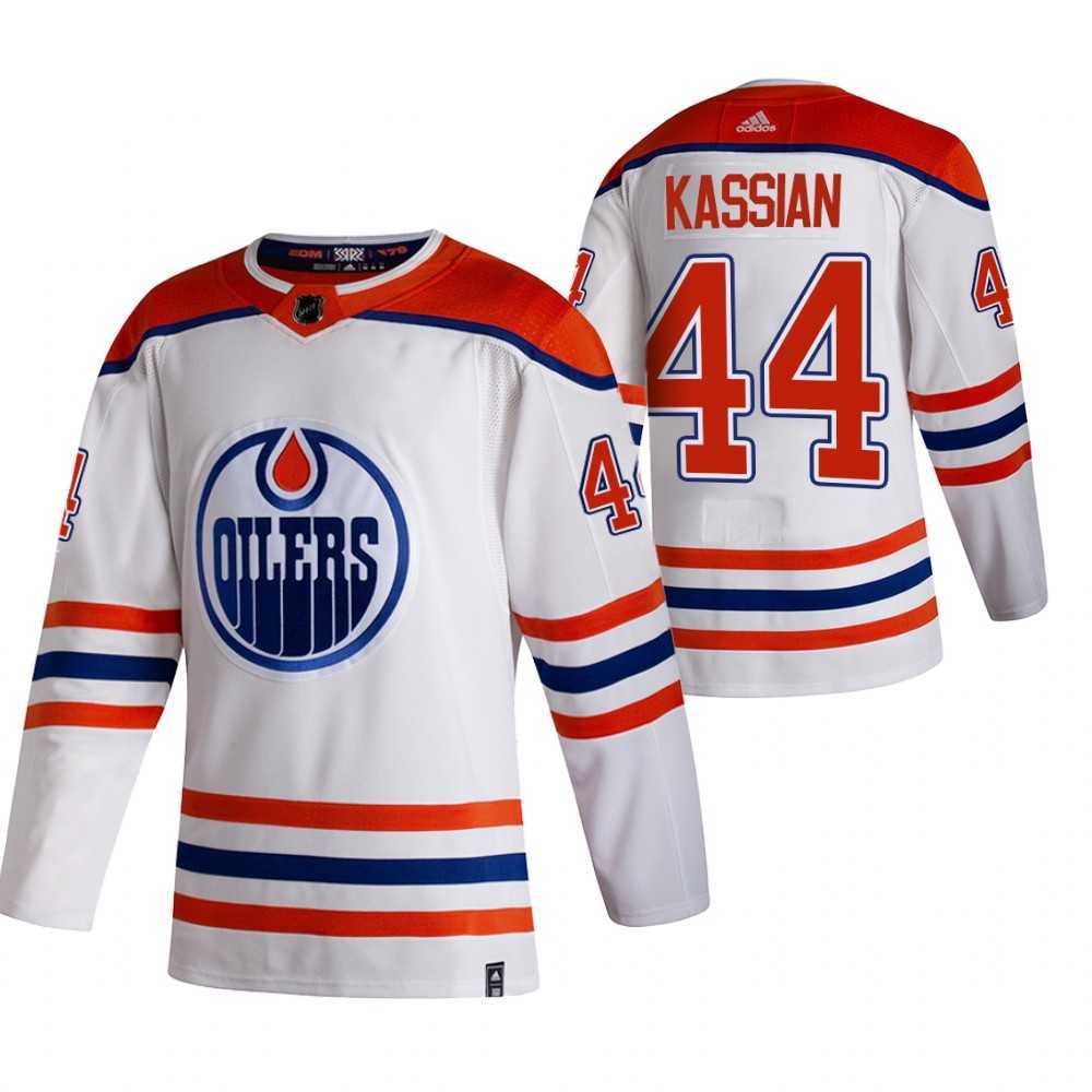 Edmonton Oilers 44 Zack Kassian White Adidas 2020-21 Reverse Retro Alternate Jersey Dzhi,We sell and wholesale Edmonton Oilers 44 Zack Kassian White Adidas 2020-21 Reverse Retro Alternate Jersey Dzhi on line form chian!